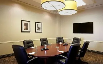 Meeting room at Embassy Suites By Hilton LAX Airport North.