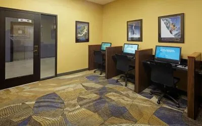 Business center available at Embassy Suites By Hilton LAX Airport North.