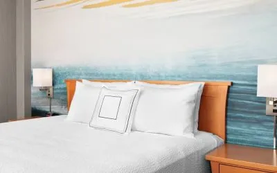 Day use room at Courtyard By Marriott Edmonton Downtown.