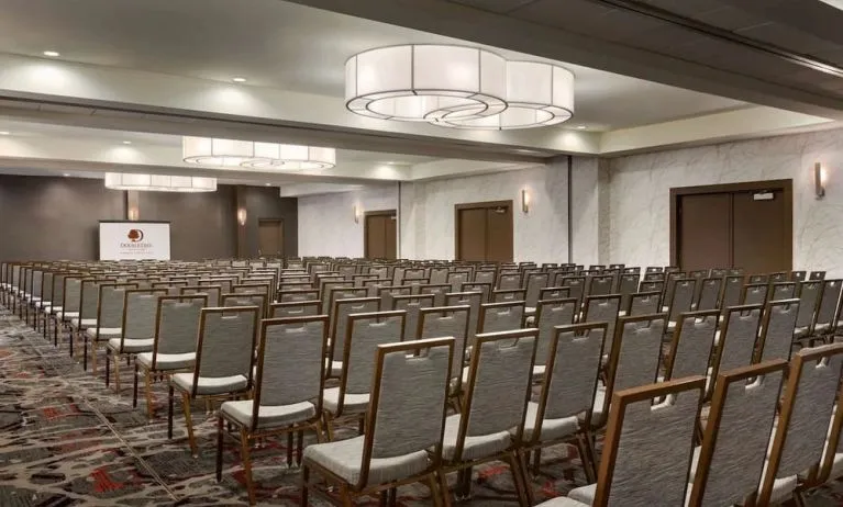 Professional conference room at DoubleTree By Hilton Hotel Toronto Airport West.