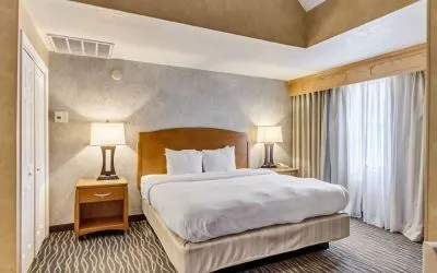Day use room at Radisson Hotel Salt Lake City Airport.