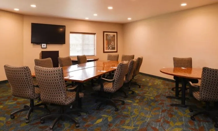 Meeting room at Candlewood Suites Boise.