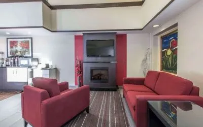 Hotel lobby at Comfort Inn Corner Brook.