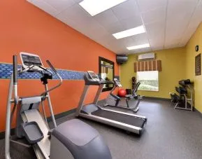 Fitness facility available at Hampton Inn Deer Park.