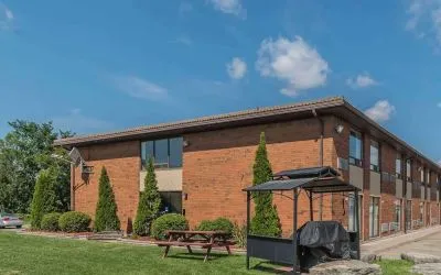 Hotel exterior at Comfort Inn Cobourg.
