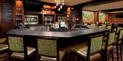 Hotel bar at The Westin SFO Airport.