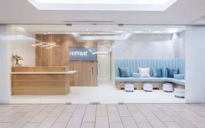 Spa center at Hyatt Regency Vancouver.