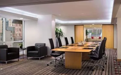 Professional meeting room at Hyatt Regency Vancouver.