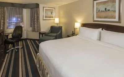 Standard day use room at Holiday Inn Conference Center Edmonton South.