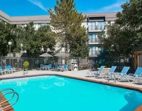 Refreshing outdoor pool at Four Points By Sheraton Salt Lake City Airport.