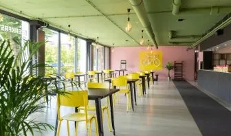 Breakfast available at Urban Hotel The Golden Stork.