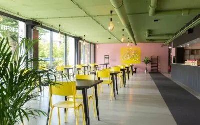 Breakfast available at Urban Hotel The Golden Stork.