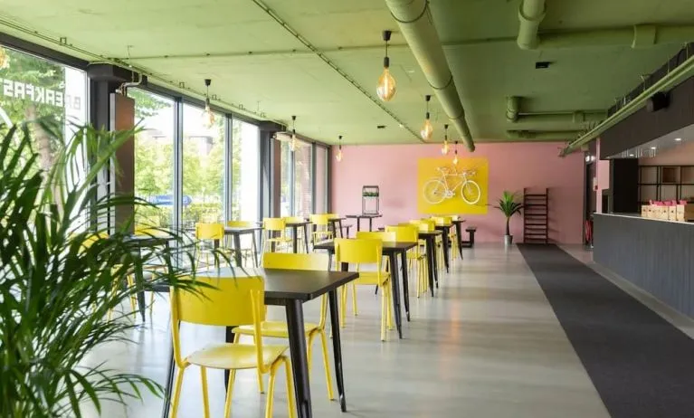 Breakfast available at Urban Hotel The Golden Stork.