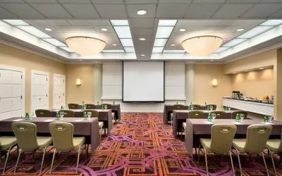 Meeting room at Crowne Plaza Englewood.