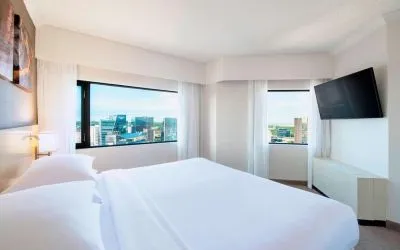 Bright and spacious day use room at Delta Hotel By Marriott Regina.