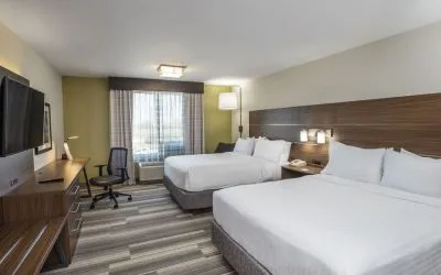 Day use twin room at Holiday Inn Express & Suites Medicine Hat.