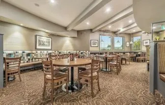 Dining area at Holiday Inn Lethbridge.