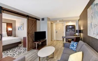 Day use suite with living area at The Park Hotel London.
