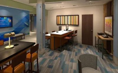 Business center available at Holiday Inn Express & Suites Ruston.