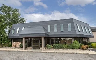Hotel exterior at Amwell Suites Somerset Bridgewater.