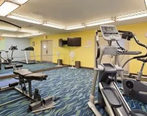 Well equipped fitness center at Best Western North Bay.