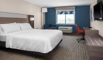 Day use room with work desk at Holiday Inn Express & Suites Hermosa Beach.