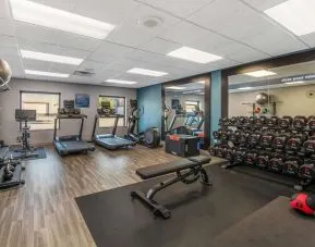 Fitness facility available at Hampton Inn & Suites Dallas/Allen.