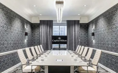 Professional meeting room at Capital Hilton.