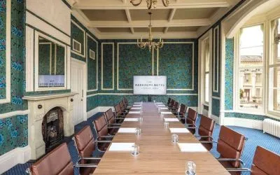 Meeting room at The Randolph Hotel Oxford.