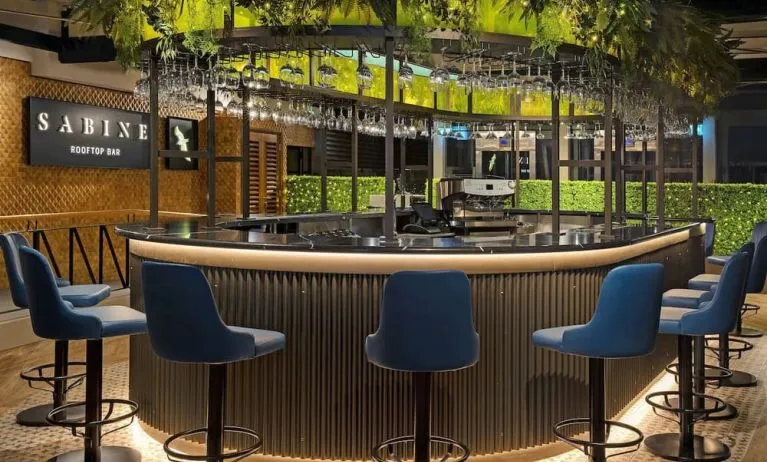 Rooftop bar at Leonardo Royal St Paul's Hotel.