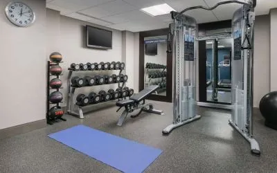 Fitness center at Hampton Inn Washington DC / White House.
