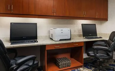 Business center available at Hampton Inn Washington DC / White House.