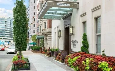 Hotel exterior at Hampton Inn Washington DC / White House.