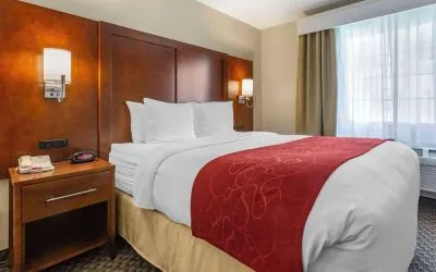 Day use room with natural light at Comfort Suites Phoenix Airport.