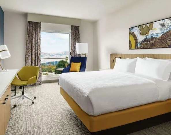 Day use with work desk at Hilton Garden Inn Sunnyvale.
