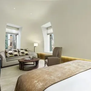 Day room with natural light at The Knickerbocker Hotel.