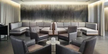Hotel lounge at The Knickerbocker Hotel.