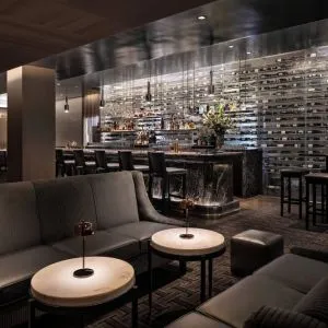 Hotel bar at The Knickerbocker Hotel.