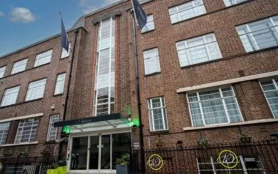 Hotel entrance at The Wesley Euston.