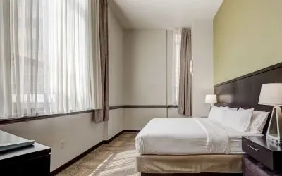 Day use room with natural light at Staybridge Suites Baltimore - Inner Harbor.

