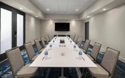 Meeting room available at Courtyard Delray Beach.
