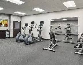 Fitness center available at Courtyard Bossier City.