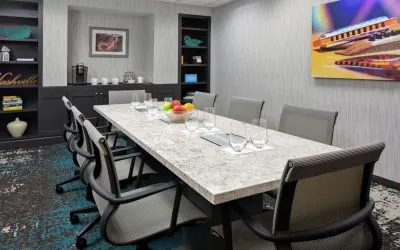 Meeting room at Homewood Suites By Hilton Nashville.