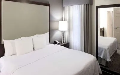 Day use room with natural light at Homewood Suites By Hilton San Jose Airport-Silicon Valley.