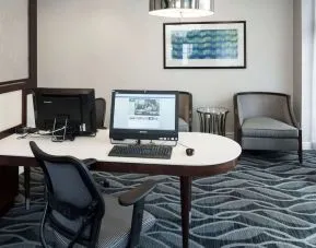 Business center available at Homewood Suites By Hilton San Jose Airport-Silicon Valley.
