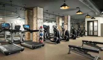 Fitness center available at Union Station Hotel Nashville.