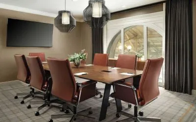 Meeting room at Union Station Hotel Nashville.
