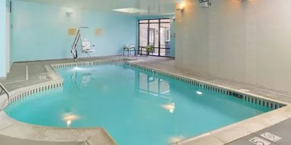 Refreshing indoor pool at SpringHill Suites By Marriott Irvine John Wayne Airport/Orange County.