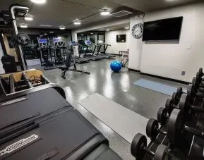 Fitness center at Moxy Phoenix Tempe/ASU Area.