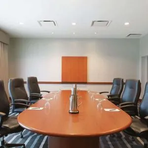 Meeting room at Hilton Boston Logan Airport.